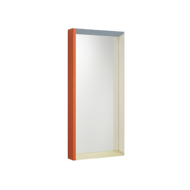 Miroir Miroir COLOUR FRAME medium Bleu/orange VITRA