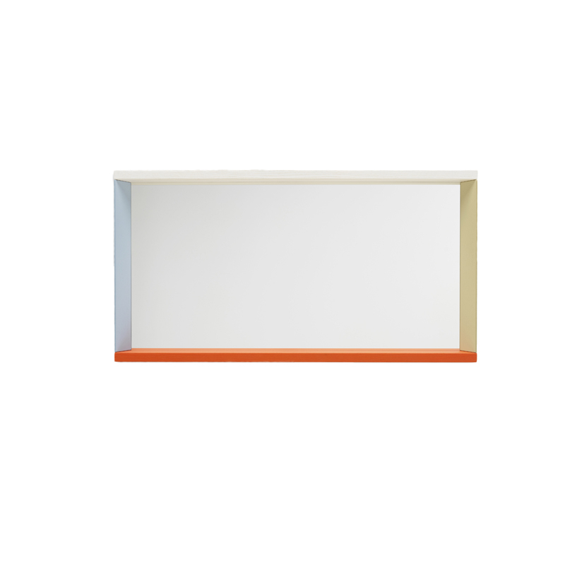 Miroir Miroir COLOUR FRAME medium Bleu/orange VITRA