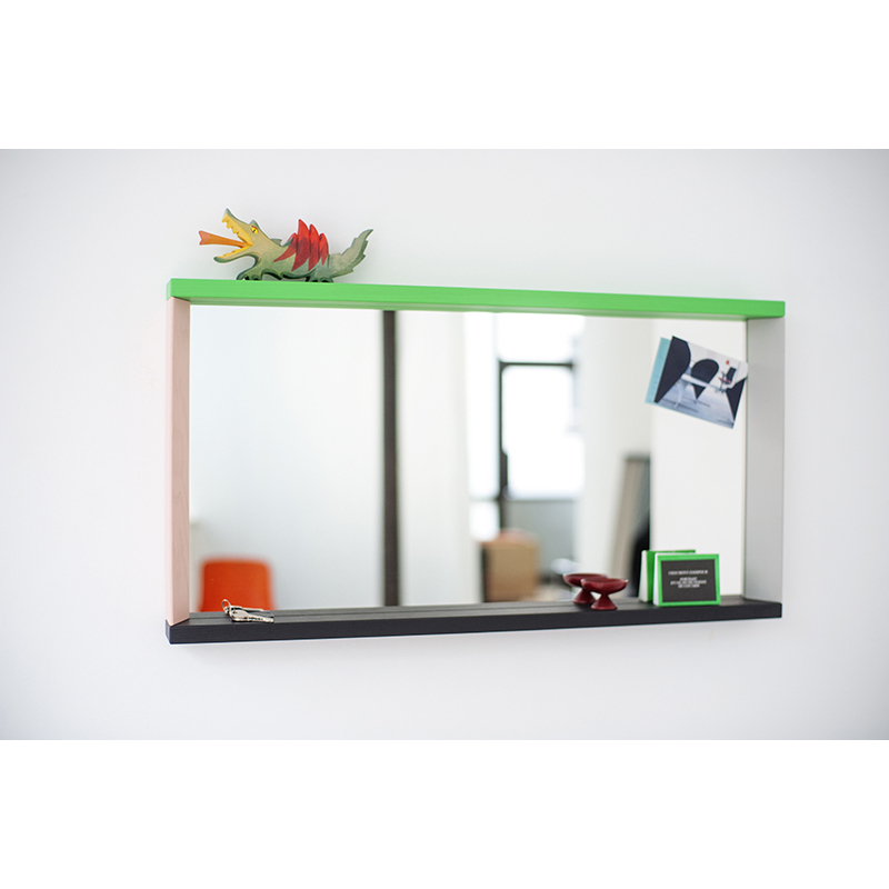Miroir Miroir COLOUR FRAME medium Bleu/orange VITRA