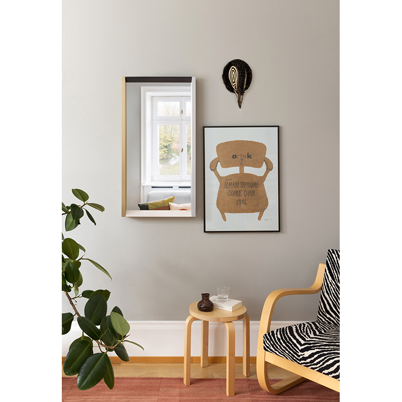 Miroir Miroir COLOUR FRAME medium Bleu/orange VITRA