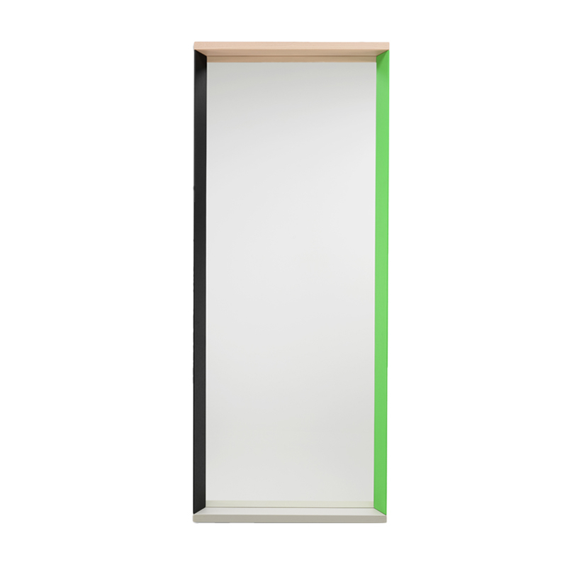 Miroir Miroir COLOUR FRAME large Vert/rose VITRA