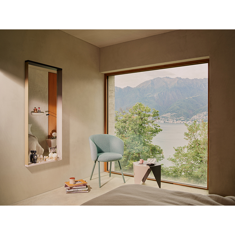Miroir Miroir COLOUR FRAME large Vert/rose VITRA