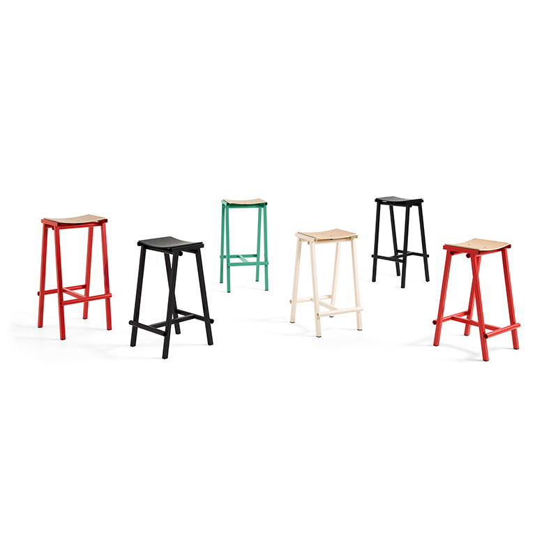 Tabouret haut TABURETE 8 H 66 Vert jade HAY