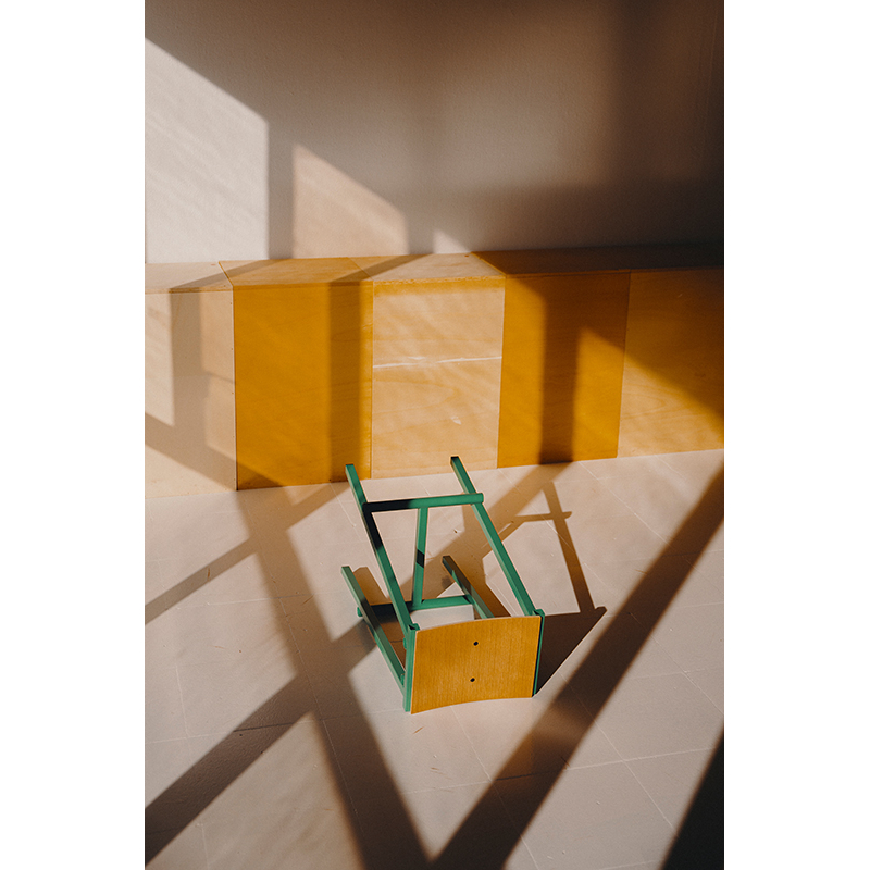 Tabouret haut TABURETE 8 H 66 Vert jade HAY