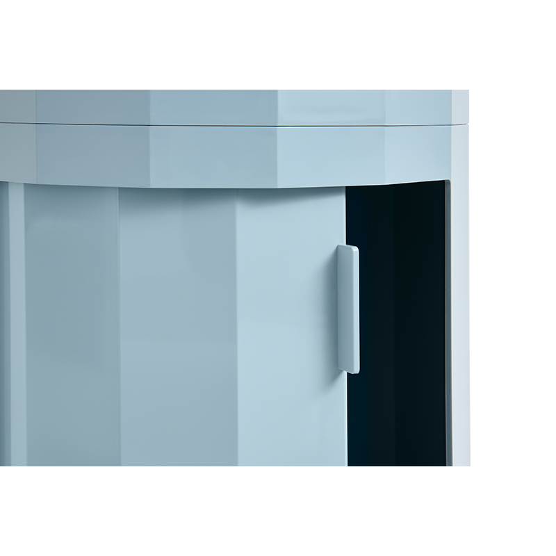 Meuble de rangement FACET CABINET HIGH Coquille d'oeuf HAY