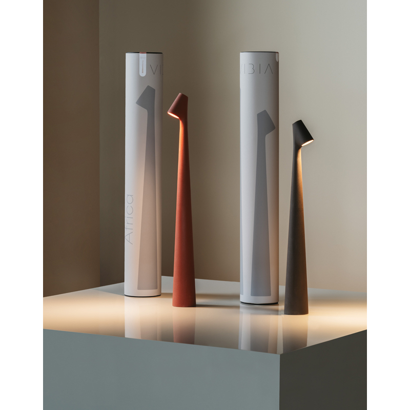 Lampe à poser AFRICA H 45 Marron D1 VIBIA