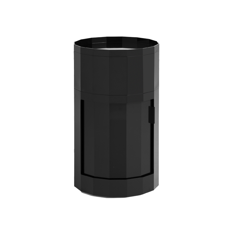 Meuble de rangement FACET CABINET HIGH Anthracite HAY