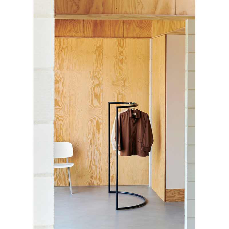 Porte-manteau Porte-manteau COLOUR RACK C SHAPE Bleu acier HAY