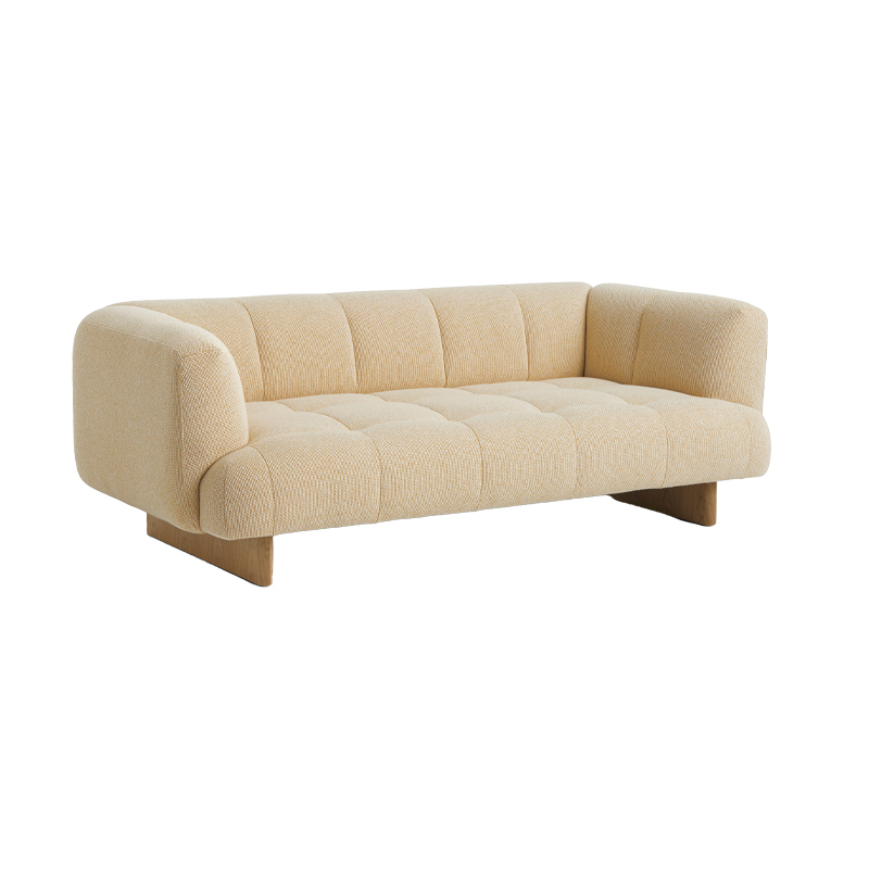 Canapé QUILTON LIFT 2 places Tartaglia Ocre Blanc 857 HAY