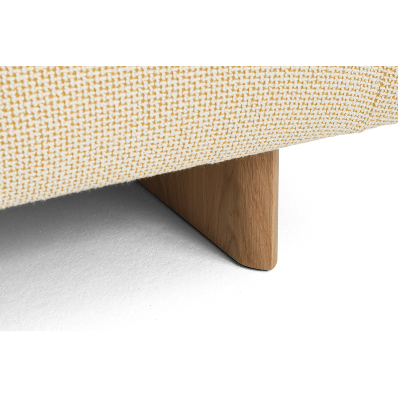 Canapé QUILTON LIFT 2 places Tartaglia Ocre Blanc 857 HAY
