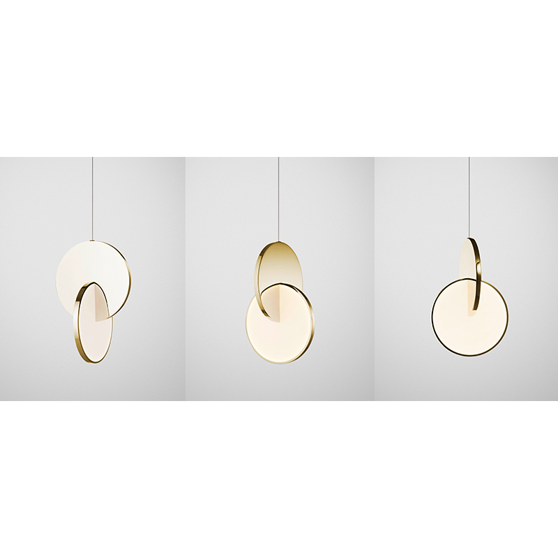 Suspension ECLIPSE PENDANT LIGHT Laiton poli LEE BROOM