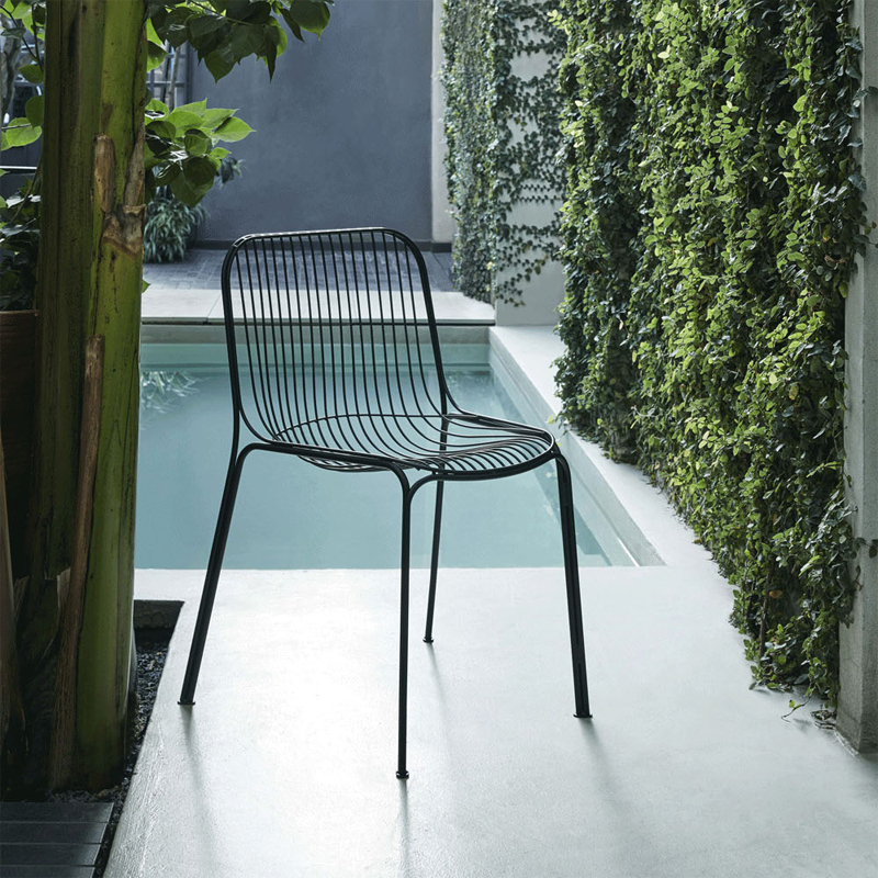 Chaise extérieur Chaise HIRAY Noir KARTELL