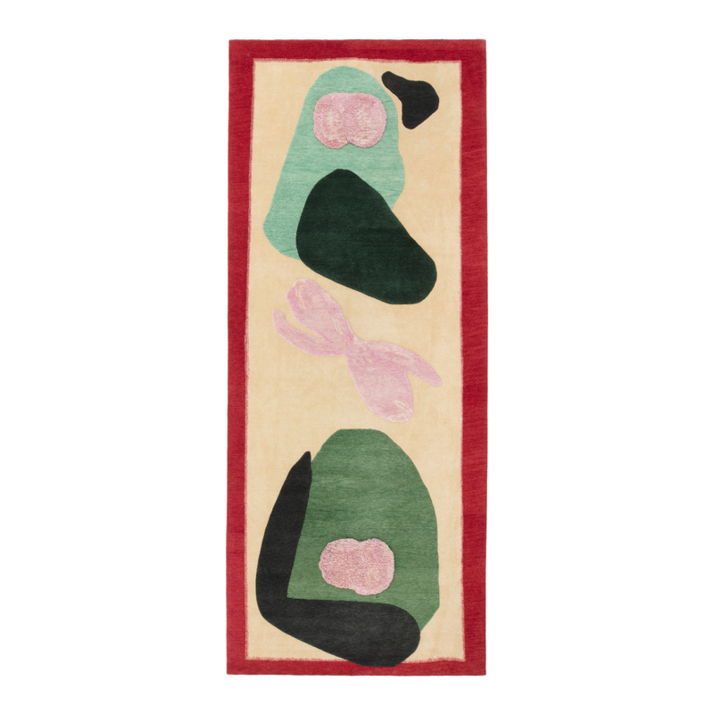 Tapis RUDE BITS AND BOBS Rouge