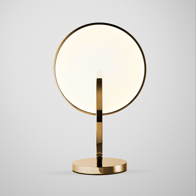 Lampe à poser ECLIPSE TABLE LAMP Laiton poli LEE BROOM