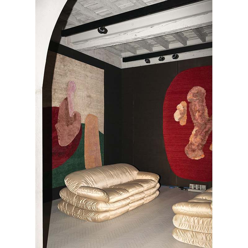 Tapis Tapis RUDE POKING FUN Rouge CC-TAPIS