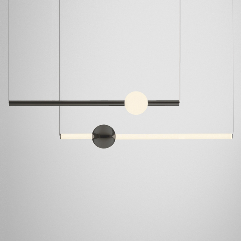 Suspension ORION GLOBE LIGHT Gunmetal LEE BROOM