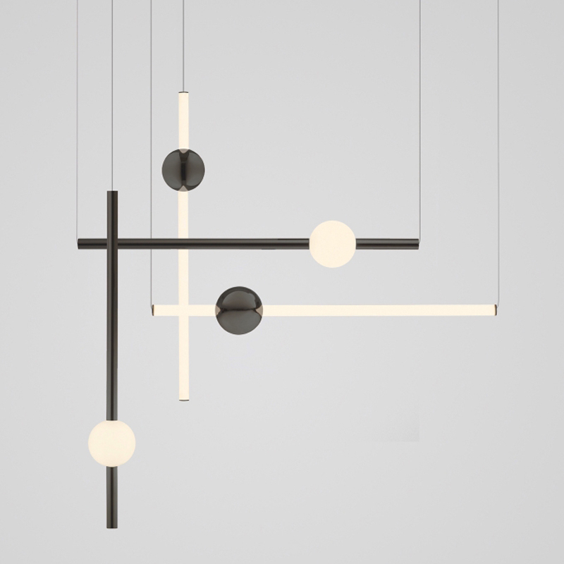Suspension ORION GLOBE LIGHT Gunmetal LEE BROOM