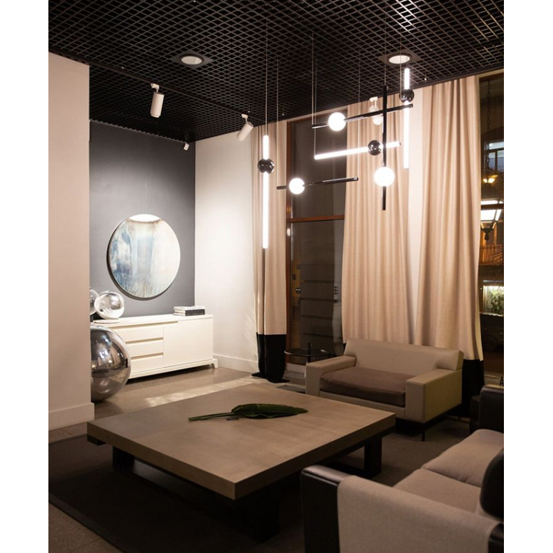 Suspension ORION GLOBE LIGHT Gunmetal LEE BROOM