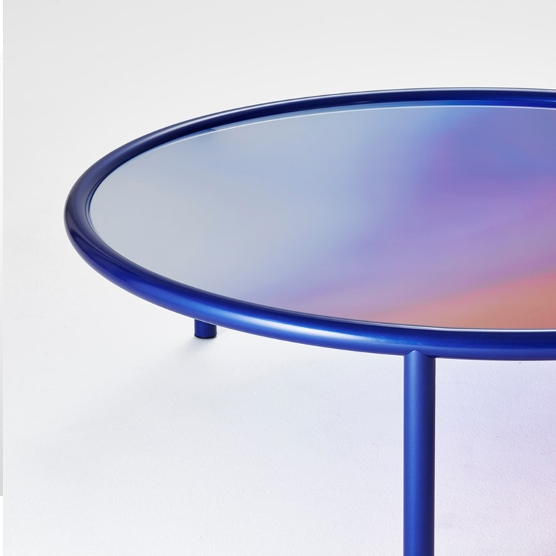 Table basse L.A. SUNSET Bleu GLAS ITALIA
