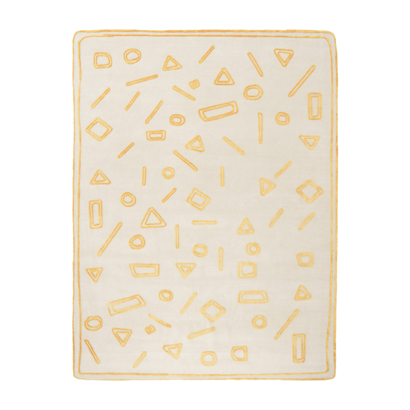 Tapis Tapis NAÏF GEOMETRIES Jaune CC-TAPIS