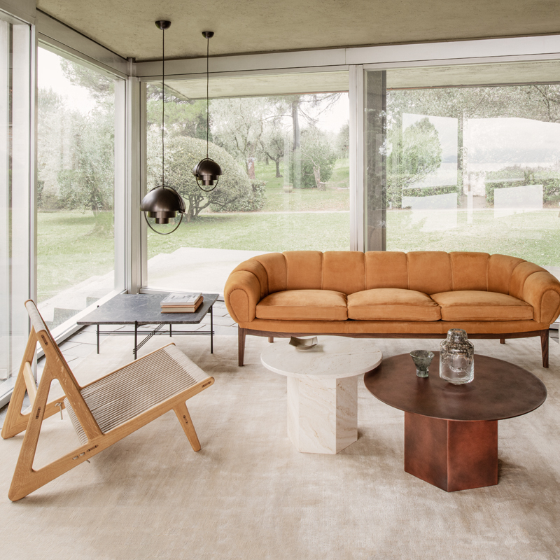 Fauteuil extérieur MR01 INITIAL Chêne GUBI