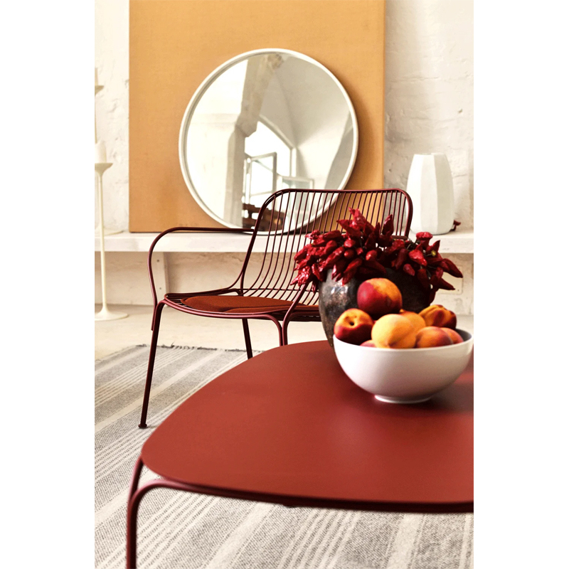 Accessoire extérieur Coussin fauteuil HIRAY Rouge brique KARTELL
