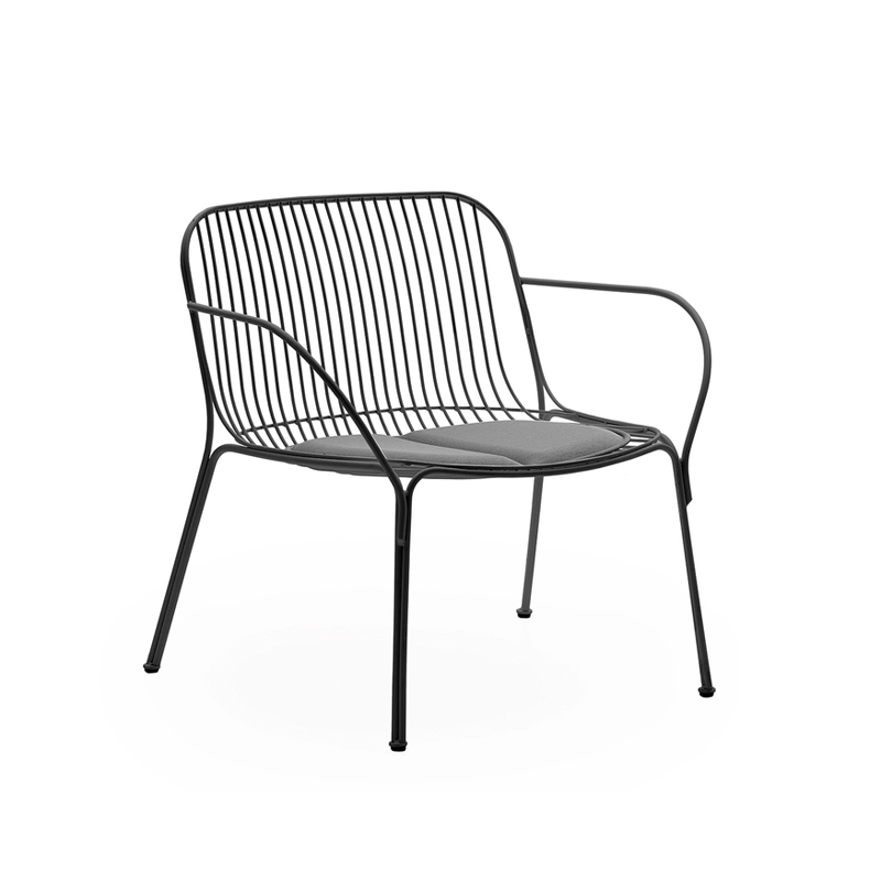 Accessoire extérieur Coussin fauteuil HIRAY Anthracite KARTELL