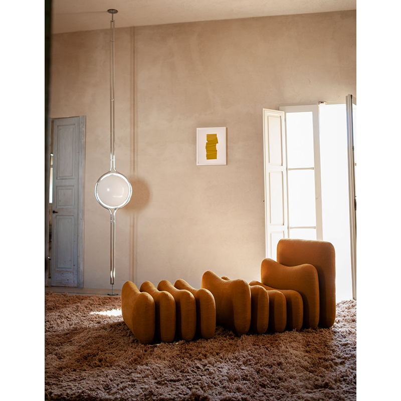 Lampadaire DANA B Chrome TACCHINI