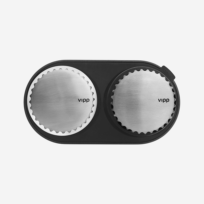 Accessoire de cuisine Moulins à sel et poivre VIPP Gris et noir VIPP