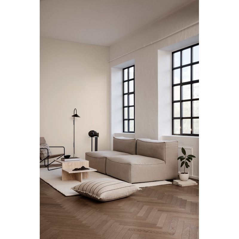 Table basse DISTINCT Travertin Travertin FERM LIVING