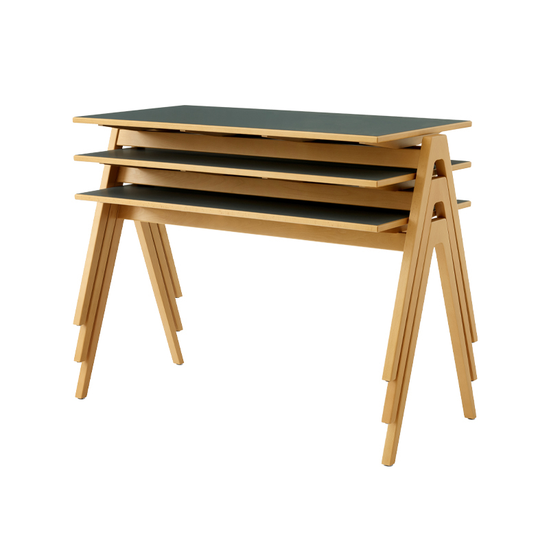 Bureau DAYSTAK RD2 Fenix Vert/hêtre AND TRADITION