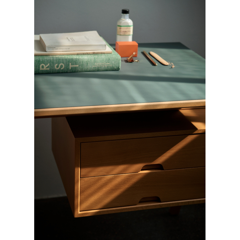 Bureau DAYSTAK RD3 Fenix Vert/hêtre AND TRADITION