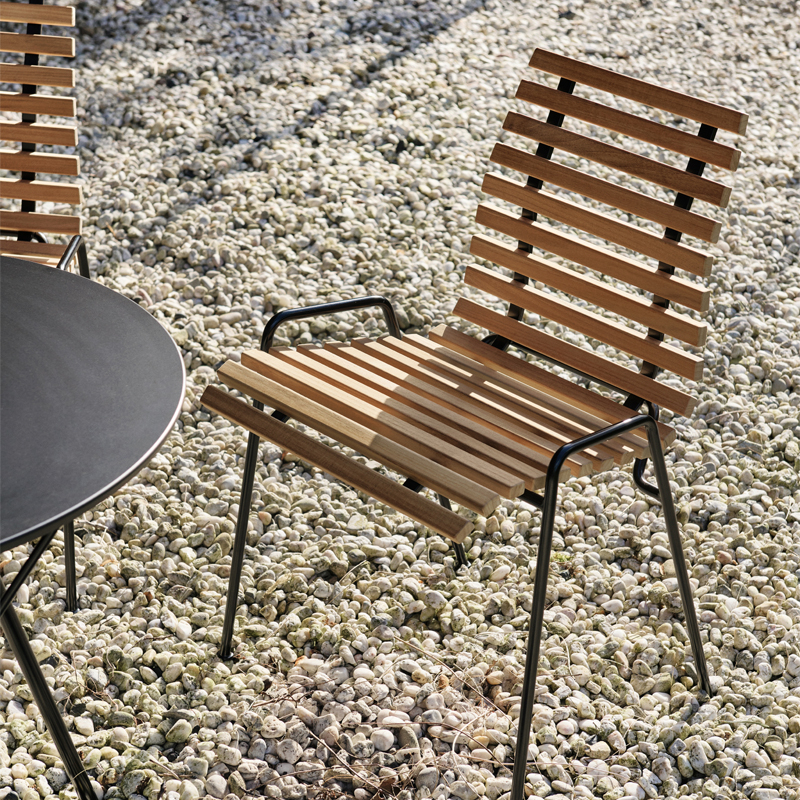 Chaise extérieur Chaise RFH RD4 Teck AND TRADITION