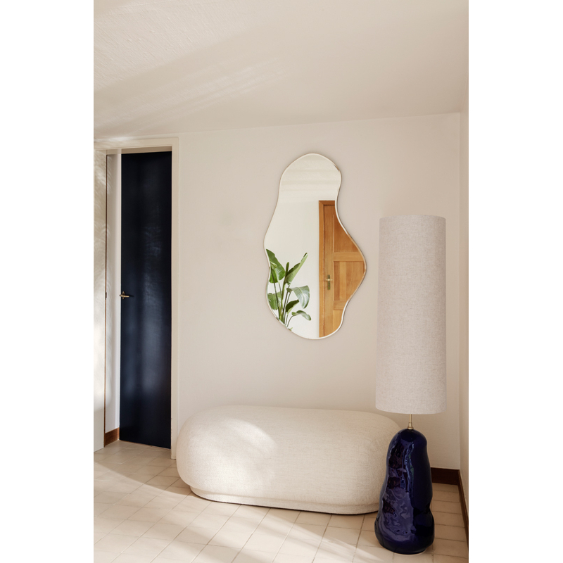 Miroir Miroir POND L Laiton FERM LIVING