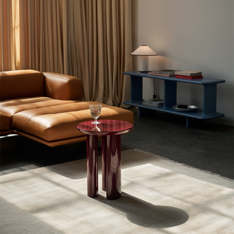 Tapis THE MOOR AP18 Rouge bruyère AND TRADITION
