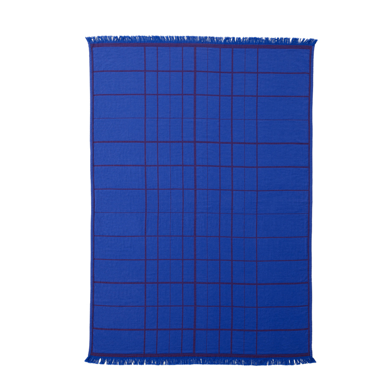 Plaid Plaid UNTITLED AP10 Bleu Électrique AND TRADITION