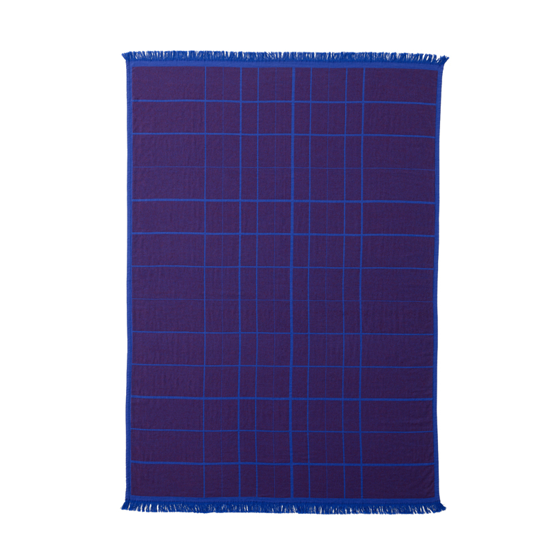 Plaid Plaid UNTITLED AP10 Bleu Électrique AND TRADITION