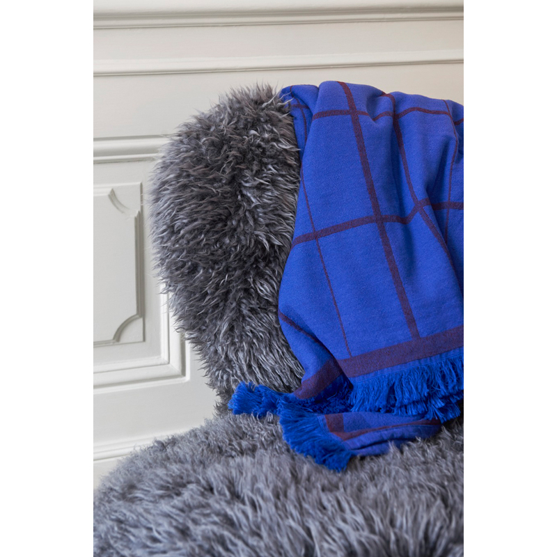 Plaid Plaid UNTITLED AP10 Bleu Électrique AND TRADITION
