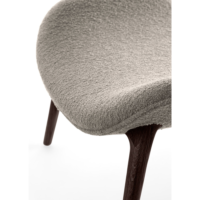 Fauteuil Repose-pieds LODGE Soprano 03 gris clair VIPP