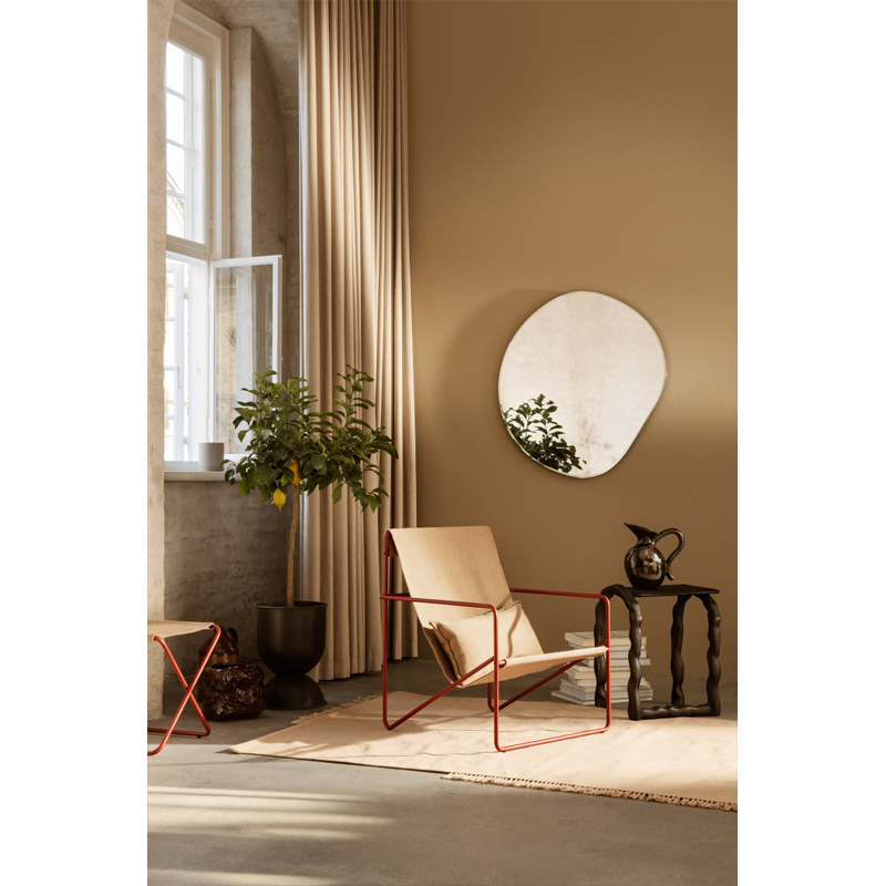 Miroir Miroir POND XL Chrome foncé FERM LIVING