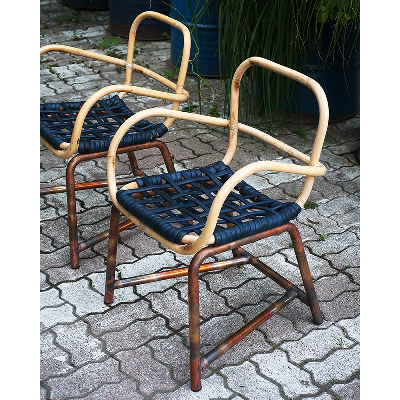 Chaise extérieur MANILA Cloister Garden BAXTER MADE IN ITALY