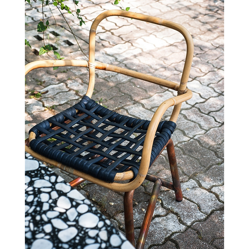 Chaise extérieur MANILA Cloister Garden BAXTER MADE IN ITALY