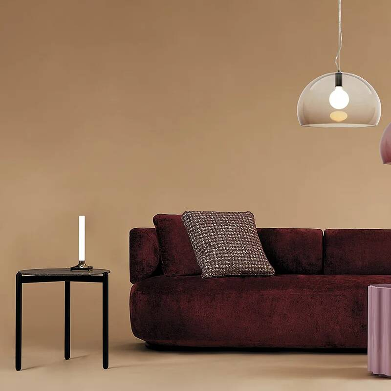 Lampe à poser GOODNIGHT PORTABLE Titane mat KARTELL