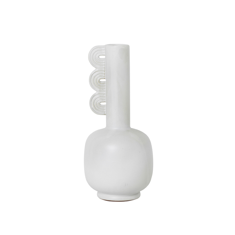 Vase Vase MUSES Clio Blanc FERM LIVING