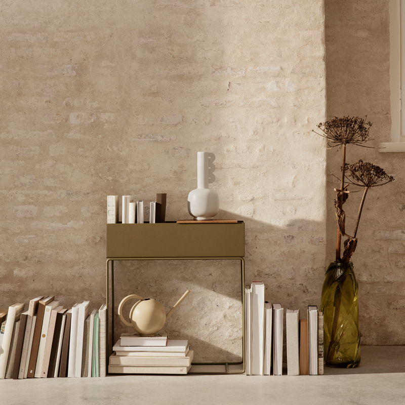 Vase Vase MUSES Clio Blanc FERM LIVING