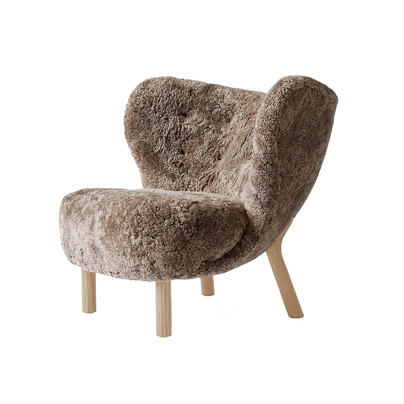 Fauteuil LITTLE PETRA VB1 Sheepskin Sahara AND TRADITION