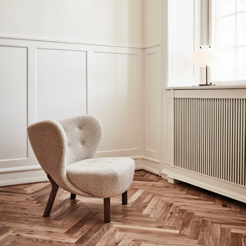Fauteuil LITTLE PETRA VB1 Karakorum Karakorum beige 003 AND TRADITION