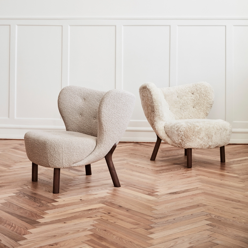Fauteuil LITTLE PETRA VB1 Karakorum Karakorum beige 003 AND TRADITION