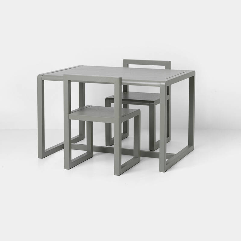 Table enfant Table enfant LITTLE ARCHITECT Gris FERM LIVING