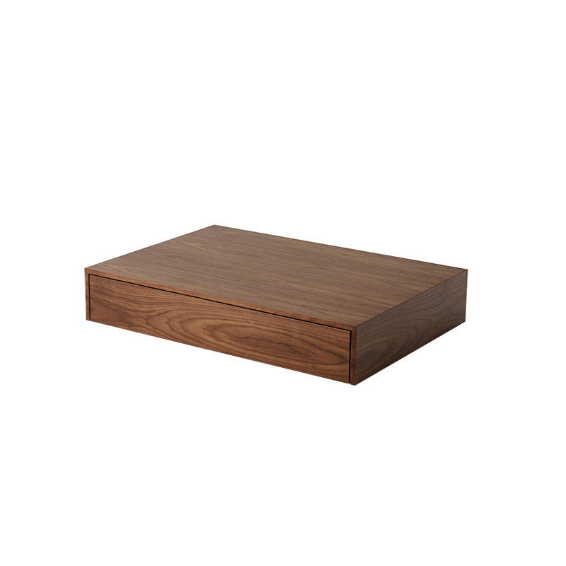 Table basse MASS WIDE avec tiroir Noyer NEW WORKS